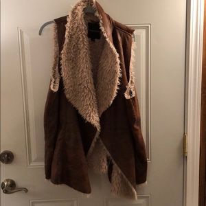 Maurices Jackets & Coats - Maurice’s faux fur lined vest. Like new. Maurices Jackets & Coats - Maurice’s faux fur lined vest. Like new.